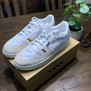 Nike Squash Type Sneakers - Summit White / Black